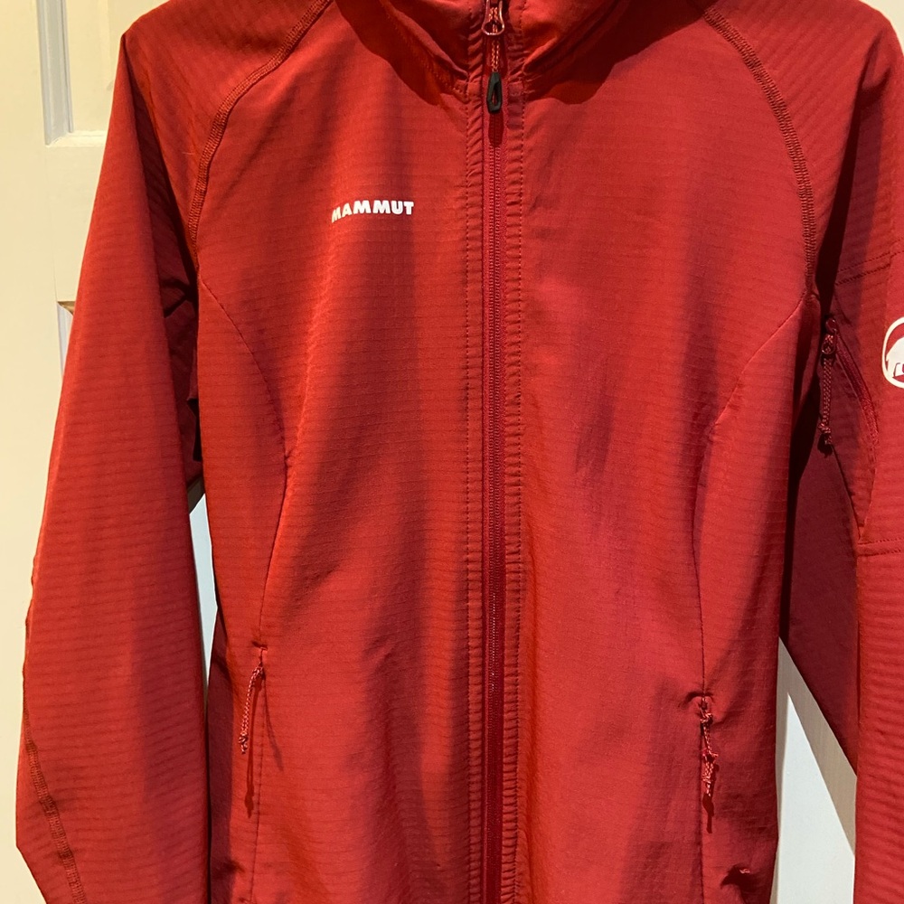 Mammut red full zip